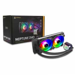 Antec Neptune 240 Liquid CPU Cooler, 240mm Radiator, 12cm PWM ARGB LED Fan, Ultra-Thin ARGB CPU Block