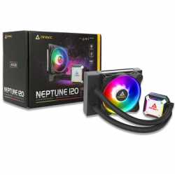 Antec Neptune 120 Liquid CPU Cooler, 120mm Radiator, 12cm PWM ARGB LED Fan, Ultra-Thin ARGB CPU Block