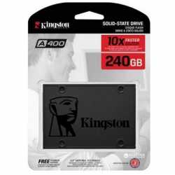 Kingston 240GB SSDNow A400 SSD, 2.5", SATA3, R/W 500/350 MB/s, 7mm