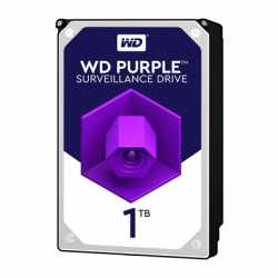 WD 3.5", 1TB, SATA3, Purple Surveillance Hard Drive, 5400RPM, 64MB Cache, OEM