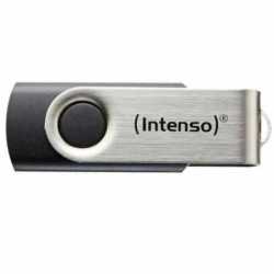 Intenso 32GB USB 2.0 Memory Pen, Basic Line, Black & Silver