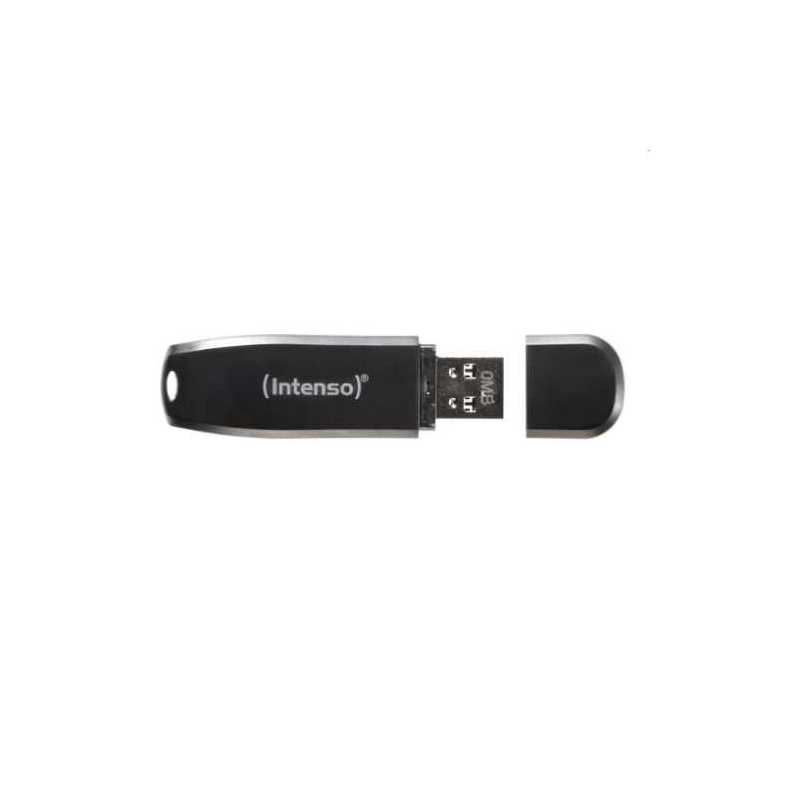Intenso 64GB USB 3.0 Memory Pen, Speed Line, Black