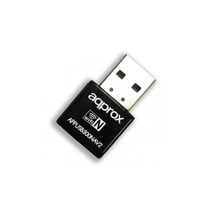 Approx (APPUSB300NAV2) 300Mbps Wireless N Nano USB Adapter, Realtek