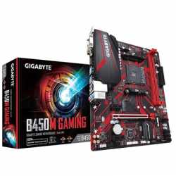 Gigabyte B450M GAMING AMD Socket AM4 Micro ATX DDR4 DVI-D/HDMI/VGA M.2 Motherboard