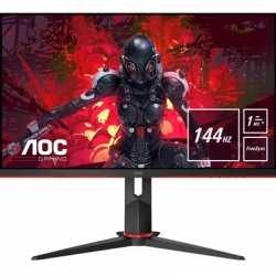 AOC 27G2U/BK 27" Full HD LED 144Hz Widescreen IPS HDMI/Display Port Freesync 1ms Gaming Black/Red Monitor