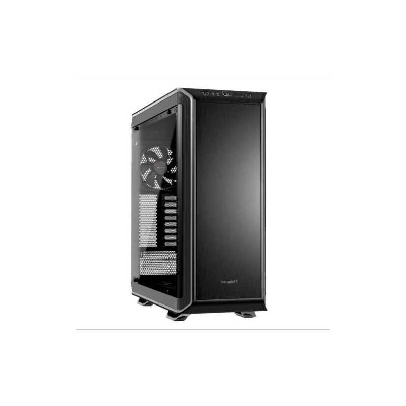 Be Quiet! Dark Base Pro 900 Gaming Case, E-ATX, No PSU, Tool-less, 3 x SilentWings 3 Fans, LEDs, Wireless Charger, Silver Trim
