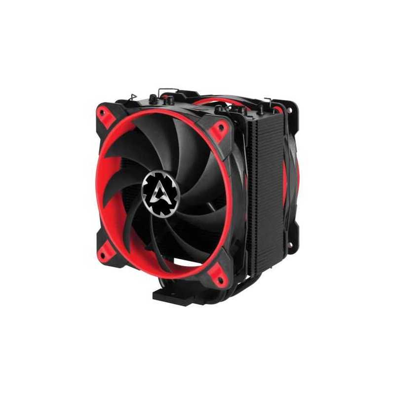 Arctic Freezer 33 eSports Edition Heatsink & Fan, Black & Red, Intel & AM4 Sockets, 2 x Fans, Fluid Dynamic Bearing, 10 Year Warranty