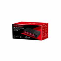 Mercusys (MS108G) 8-Port Gigabit Unmanaged Desktop Switch, Plastic Case