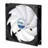 Arctic F14 Temperature Controlled 14cm Case Fan, Black & White, 9 Blades, Fluid Dynamic, 6 Year Warranty