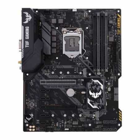 Asus TUF H370-PRO GAMING (WI-FI), Intel H370, 1151, ATX, DDR4, VGA HDMI, DP, XFire, Wi-Fi, Dual M.2, RGB Lighting