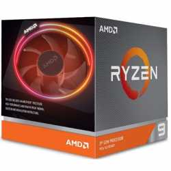 AMD Ryzen 9 3900X CPU with Wraith Prism RGB Cooler, 12-Core, AM4, 3.8GHz (4.6 Boost), 105W, 7nm, 3rd Gen, No Graphics, Matisse