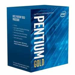 Intel Pentium Gold G6400 CPU, 1200, 4.0 GHz, Dual Core, 58W, 14nm, 4MB Cache, Comet Lake