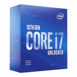 Intel Core I7-10700KF CPU, 1200, 3.8 GHz (5.1 Turbo), 8-Core, 125W, 14nm, 16MB Cache, Overclockable, No Graphics, Comet Lake, NO