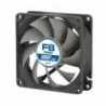 Arctic F8 8cm PWM PST Case Fan for Continuous Operation , Black & Grey, 9 Blades, Dual Ball Bearing, 6 Year Warranty