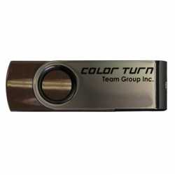 Team Turn 8GB USB 2.0 Brown USB Flash Drive