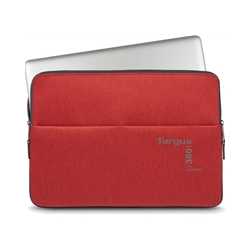 Targus 360 Perimeter Travel & Commuter Laptop Sleeve Protector for 13-14" Laptops Flame Scarlet