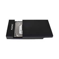 Maiwo USB 3.0 3.5" External Hard Drive Enclosure  with Power Adapter