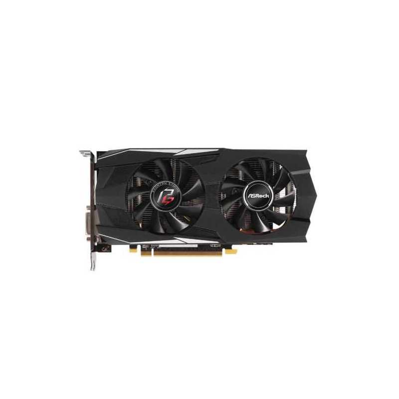 Asrock Phantom Gaming D Radeon RX580 OC, 8GB DDR5, PCIe3, DVI, HDMI, 3 ...