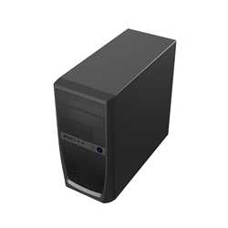 Spire Elite Micro ATX Case, 500W, Front USB 3.0, 8cm Fan, Mesh Front, Black