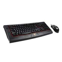 Gamdias ARES 7 COLOUR Gaming Desktop Kit, 7 Colour Backlight, Wrist Rest, Multimedia, 4000DPI Mouse