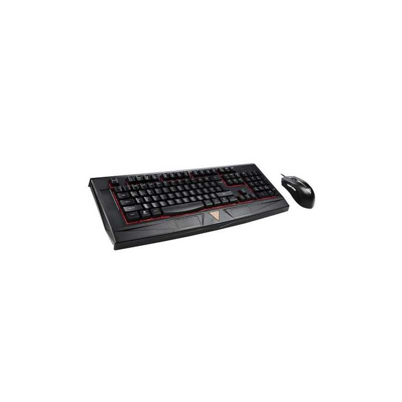 Gamdias ARES 7 COLOUR Gaming Desktop Kit, 7 Colour Backlight, Wrist Rest, Multimedia, 4000DPI Mouse