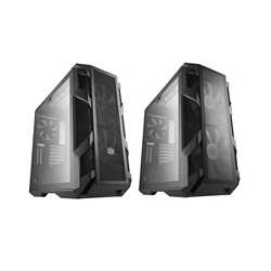 Cooler Master MasterCase H500M Full Tower 4 x USB 3.0 / 1 x USB 3.1 Type-C 4 x Tempered Glass Window Panels Iron Grey Case with 