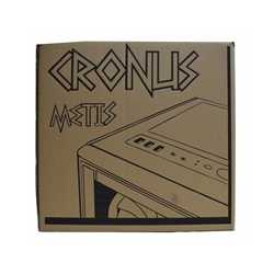 Cronus Metis Mid Tower 1 x USB 3.0 / 2 x USB 2.0 Tempered Glass Side Window Panel Black Case with RGB LED Fans & I/O Panel Contr