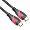 VCOM HDMI 2.0 (M) to HDMI 2.0 (M) 3m Black 4K Supported Retail Packaged Display Cable