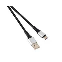 VCOM USB 3.0 A (M) to USB 3.1 C (M) 1m Black & Silver Retail Packaged Data Cable
