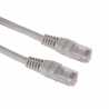 VCOM RJ45 (M) to RJ45 (M) CAT5e 20m Grey Retail Packaged Moulded Network Cable