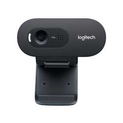 Logitech C270 Webcam, 3.0MP, HD 720p, Mic, HD Video Calling, Auto light correction