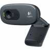 Logitech C270 Webcam, 3.0MP, HD 720p, Mic, HD Video Calling, Auto light correction