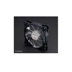 Akasa Vegas X7 12cm RGB Case Fan, Anti-Vibration, Fluid-Dynamic Bearing, Aura Sync Compatible