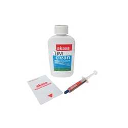 Akasa Tim-Kit Thermal Heat Paste & CPU/Heatsink Cleaner, Spreader included, 125ml