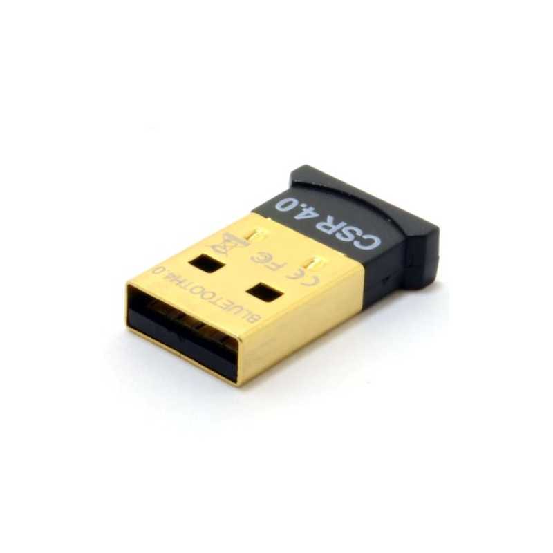 Dynamode USB Nano Bluetooth 4.0 Adapter, 30M Range, Smart Ready Support