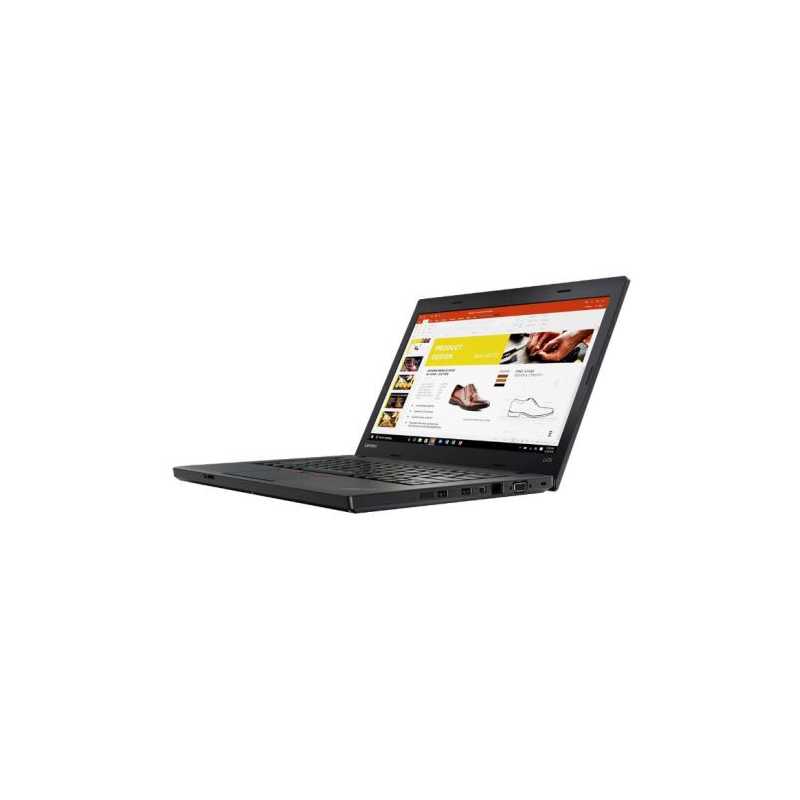 Lenovo ThinkPad L470 Laptop, 14, i5-7200U, 4GB DDR4, 256GB SSD, Btooth, Fingerprint Reader, No Optical, Windows 10 Pro