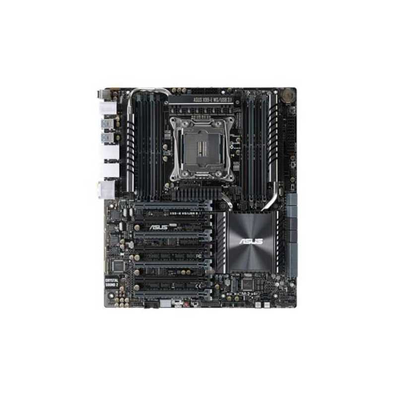 Asus X99-E WS/USB3.1, Workstation, Intel X99, 2011-3, CEB, DDR4, Dual GB LAN, XFire/SLI, RAID, USB 3.1