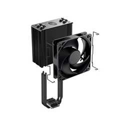 Cooler Master Hyper 212 Black Edition Universal Socket 120mm PWM 2000RPM Black Fan CPU Cooler