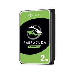 Seagate 3.5", 2TB, SATA3, BarraCuda Hard Drive, 7200RPM, 256MB Cache, OEM