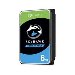 Seagate 3.5", 6TB, SATA3, SkyHawk Surveillance Hard Drive, 256MB Cache, 24/7, OEM