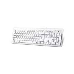 Genius SlimStar 130 USB Desktop Slim Design White Keyboard