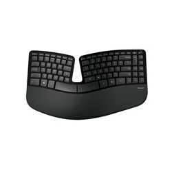 Microsoft Sculpt Ergonomic Desktop Wireless Keyboard and Mouse Set with Number Pad