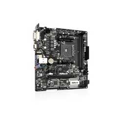 Asrock A320M-HDV R4.0, AMD A320, AM4, Micro ATX, 2 DDR4, VGA, DVI, HDMI, M.2