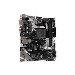 Asrock A320M-DVS R4.0, AMD A320, AM4, Micro ATX, 2 DDR4, VGA, DVI