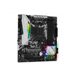 Asrock B450M STEEL LEGEND, AMD B450, AM4, Micro ATX, 4 DDR4, HDMI, DP, XFire, Rock-Solid Durability, RGB Lighting, M.2