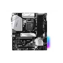 Asrock B460M PRO4, Intel B460, 1200, Micro ATX, 4 DDR4, VGA, HDMI, DP, XFire, RGB Lighting, M.2