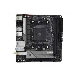 Asrock B550M-ITX/AC, AMD B550, AM4, Mini ITX, 2 DDR4, HDMI, DP, AC Wi-Fi, PCIe4, M.2