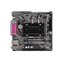 Asrock J4125B-ITX, Integrated Intel Quad-Core J4125, Mini ITX, DDR4 SODIMM, VGA, HDMI, Serial Port, Parallel Port