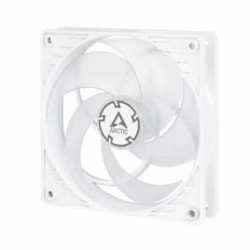 Arctic P12 12cm Pressure Optimised PWM PST Case Fan, White & Transparent, Fluid Dynamic, 10 Year Warranty