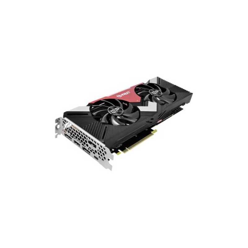 Palit RTX2070 DUAL, 8GB DDR6, HDMI, 3 DP, USB-C, 1620MHz Clock